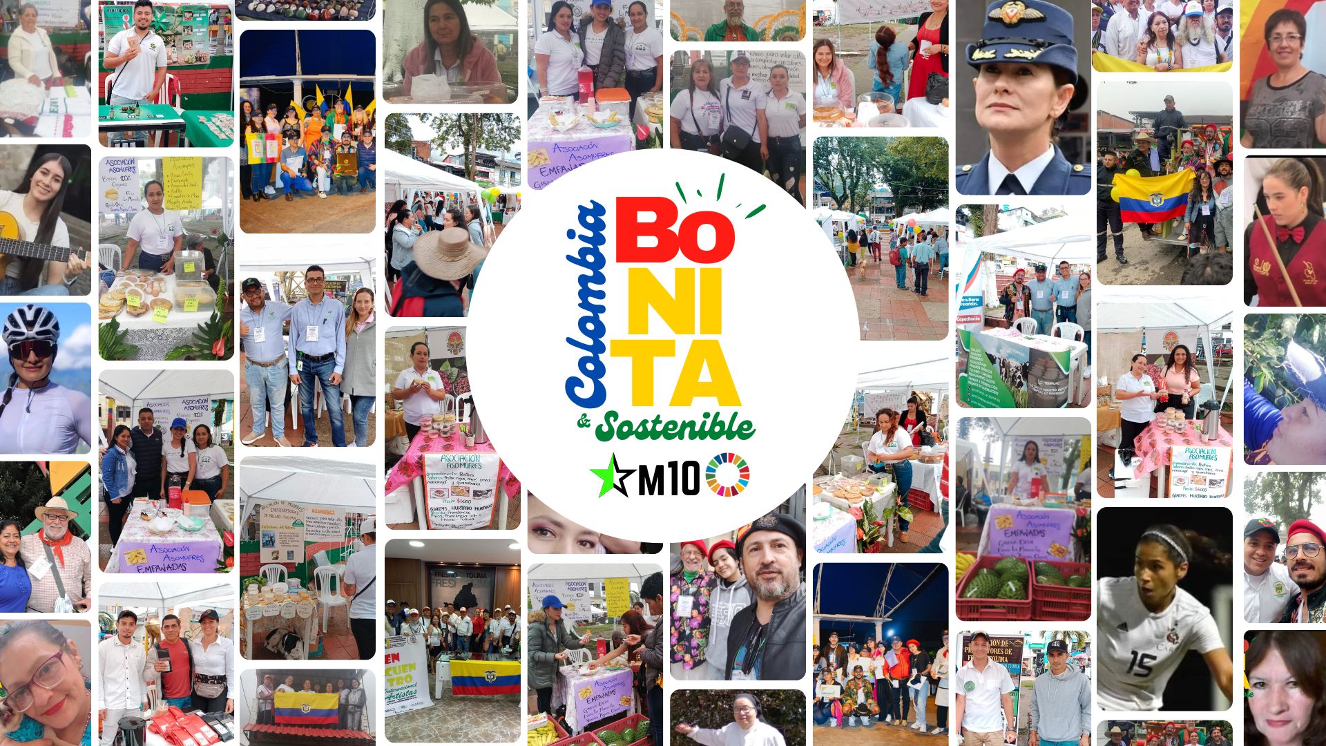 Fresno, Tolima vibró con el exitoso mega evento Colombia Bonita y Sostenible de M10