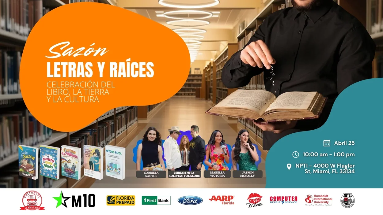 Miami celebra el Día del Libro y el Día de la Tierra con el lanzamiento de “Cuentos con sazón y memoria”